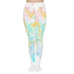 Fashion T- Shirt Fashion Tropical Pattern T- Shirt Tights by maxcute