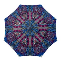 Abstract Blend Repeats Golf Umbrellas