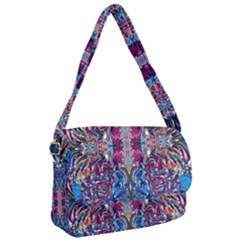 Abstract Blend Repeats Courier Bag