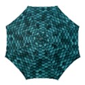 Teal Scales! Golf Umbrellas View1