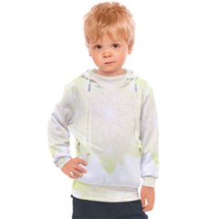 Flower Design T- Shirt Beautiful White And Yellow Artistic Flower T- Shirt Kids  Hooded Pullover by maxcute