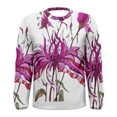 Flowers Art T- Shirtflowers T- Shirt (10) Men s Long Sleeve Tee by maxcute