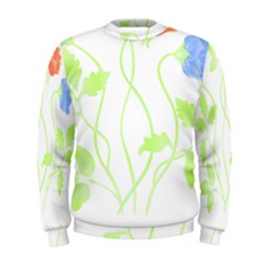 Flowers Illustration T- Shirtflowers T- Shirt (7) Men s Sweatshirt by maxcute