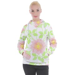 Flowers Illustration T- Shirtflowers T- Shirt (8) Women s Hooded Pullover by maxcute