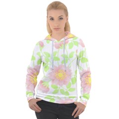 Flowers Illustration T- Shirtflowers T- Shirt (8) Women s Overhead Hoodie by maxcute