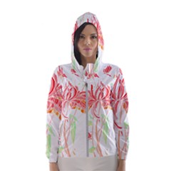 Flowers Lover T- Shirtflowers T- Shirt (3) Women s Hooded Windbreaker by maxcute