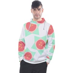 Flowers T- Shirt Modern Geometric Flowers T- Shirt Men s Pullover Hoodie by maxcute