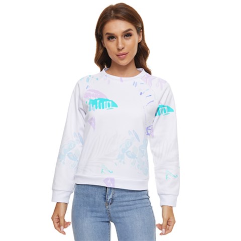 Hawaii T- Shirt Hawaii Beautiful Pattern T- Shirt Women s Long Sleeve Raglan Tee by maxcute