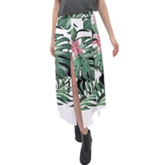 Hawaii T- Shirt Hawaii Creative T- Shirt Velour Split Maxi Skirt by maxcute