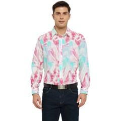 Hawaii T- Shirt Hawaii Glumiflorales Pattern T- Shirt Men s Long Sleeve  Shirt by maxcute