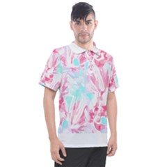 Hawaii T- Shirt Hawaii Glumiflorales Pattern T- Shirt Men s Polo Tee by maxcute