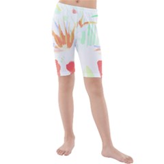 Hawaii T- Shirt Hawaii Hawaian Trend T- Shirt Kids  Mid Length Swim Shorts