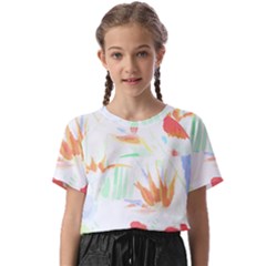 Hawaii T- Shirt Hawaii Hawaian Trend T- Shirt Kids  Basic Tee by maxcute