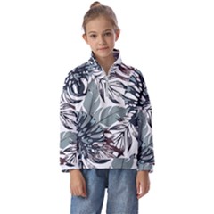 Hawaii T- Shirt Hawaii Kiss Water Modern T- Shirt Kids  Half Zip Hoodie by maxcute