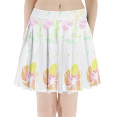 Hawaii T- Shirt Hawaii Meadow Fashion T- Shirt Pleated Mini Skirt