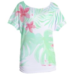 Hawaii T- Shirt Hawaii Meadow Trend T- Shirt Women s Oversized Tee by maxcute