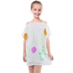 Hawaii T- Shirt Hawaii Ohana Fashion T- Shirt Kids  One Piece Chiffon Dress by maxcute