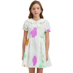 Hawaii T- Shirt Hawaii Ohana Fashion T- Shirt Kids  Bow Tie Puff Sleeve Dress by maxcute