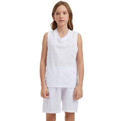 Henna Alphabet T- Shirt Henna Alphabet B Kids  Basketball Mesh Set