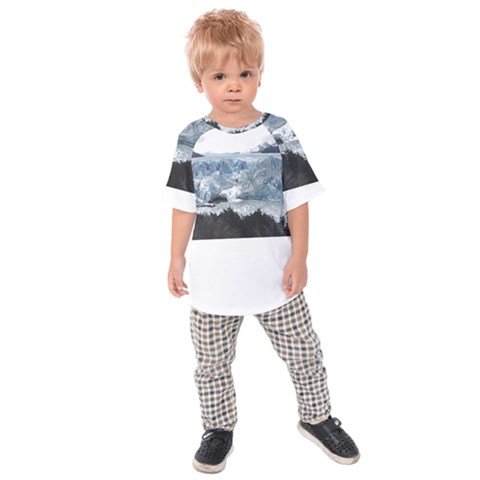 Iceberg T- Shirt Iceberg T- Shirt Kids  Raglan Tee by maxcute