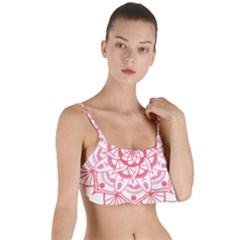 Intricate Mandala T- Shirt Shades Of Pink Floral Mandala T- Shirt Layered Top Bikini Top  by maxcute