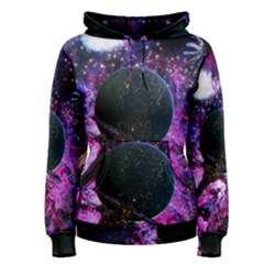 Spaceship Alien Futuristic Women s Pullover Hoodie