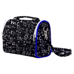 E=mc2 Text Science Albert Einstein Formula Mathematics Physics Satchel Shoulder Bag by Jancukart