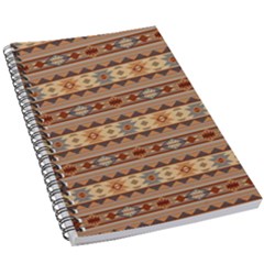 Southwest-pattern-tan-large 5 5  X 8 5  Notebook by SouthwestDesigns