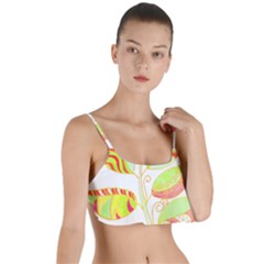 Leaves Design T- Shirtleaves T- Shirt Layered Top Bikini Top  by maxcute