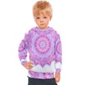 Mandala T- Shirt Beautiful Abstract Mandala T- Shirt Kids  Hooded Pullover View1