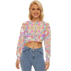 Mandala T- Shirt Tailed Mandala T- Shirt Lightweight Long Sleeve Sweatshirt