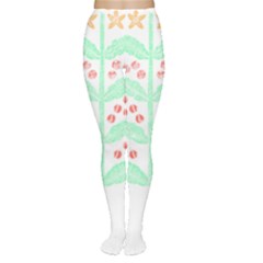 Pattern T- Shirtcoffee Flowers 1 T- Shirt Tights by maxcute