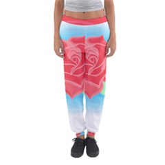 Rose T- Shirt Neotraditional Rose T- Shirt Women s Jogger Sweatpants by maxcute