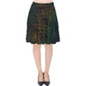 Background Pattern Texture Design Velvet High Waist Skirt View1