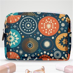 Abstract Pattern Make Up Pouch (medium)