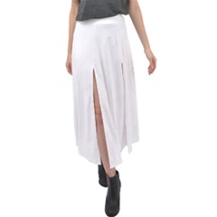 Soccer Ball Gift T- Shirt Soccer Ball T- Shirt Velour Split Maxi Skirt by maxcute