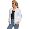 Tiles T- Shirtzellige Moroccan Mosaic Tilework T- Shirt Women s Puffer Bubble Jacket Coat View2