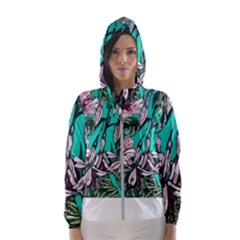 Tropical T- Shirt Tropical Fashion Aloha T- Shirt Women s Hooded Windbreaker by maxcute