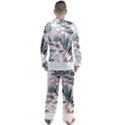 Tropical T- Shirt Tropical Garden Sheet T- Shirt Men s Long Sleeve Satin Pajamas Set View2