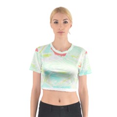 Tropical T- Shirt Tropical Gorgeous Tubifloras T- Shirt Cotton Crop Top by maxcute