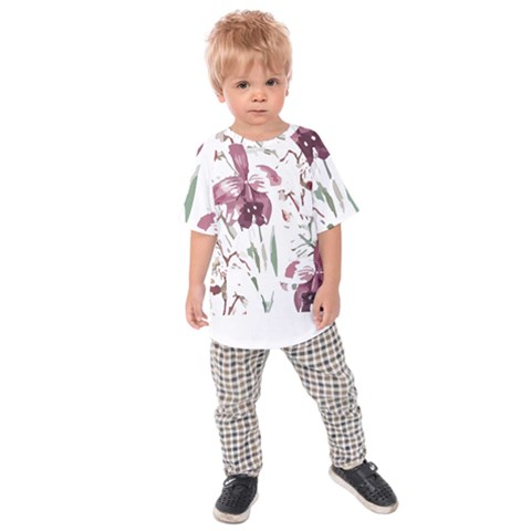 Tropical T- Shirt Tropical Pattern Hawaii T- Shirt Kids  Raglan Tee by maxcute