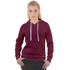 Burgundy Scarlet Women s Overhead Hoodie by BohoMe