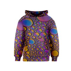 Bubble Color Kids  Pullover Hoodie by artworkshop