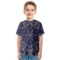 Kaleidoscope Geometric Pattern Kids  Sport Mesh Tee View1