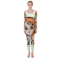 Nami Lovers Money Long Sleeve Catsuit