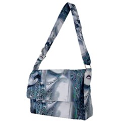 Sapphire Slime Full Print Messenger Bag (s) by MRNStudios