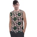 Floral Flower Spring Rose Watercolor Wreath Men s Regular Tank Top View1