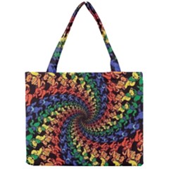 Deadhead Bears Band  Colorsdead Head Grateful Dead Pattern Mini Tote Bag by Sapixe