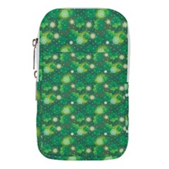 Leaf Clover Star Glitter Seamless Waist Pouch (small) by Pakemis