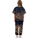 Skyscrapers Buildings Skyline Kids  Tee and Pants Sports Set View4